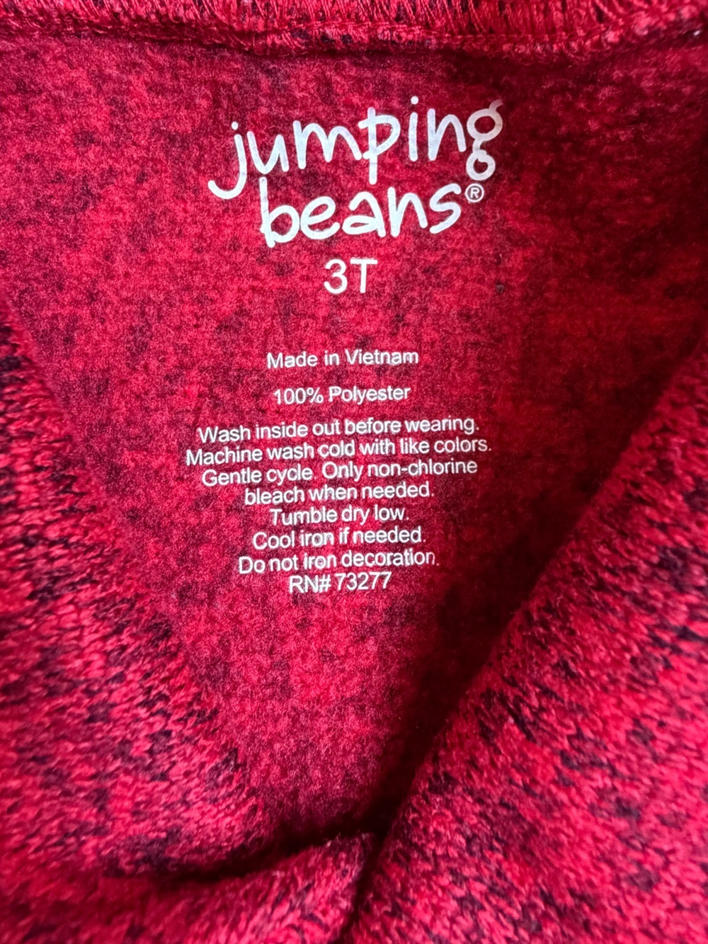 Jumping Beans Red/Black Train Christmas Sweater Pullover - Picture 3 of 4